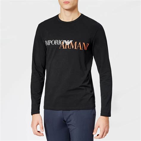 armani long sleeve t shirt cheap|armani men's shirts long sleeve.